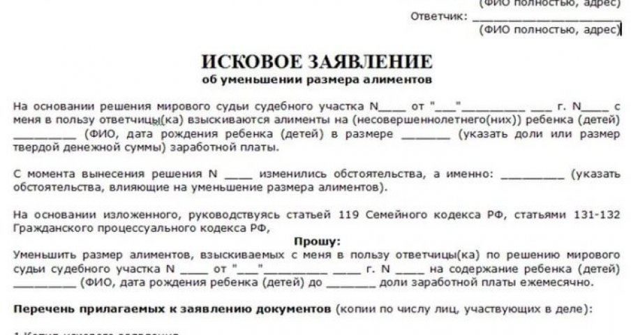 Алименты с полученного наследства: порядок взыскания и составление иска