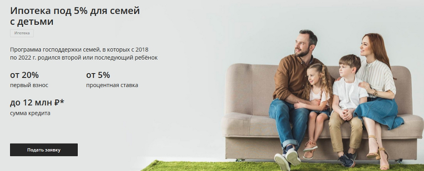Ипотека без первоначального взноса: условия Сбербанка в 2020 году
